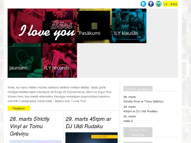 I Love You bārs, Lo-Fi, SIA